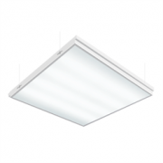 Светодиодный светильник "ВАРТОН" грильято встраиваемый 585*585*65мм 36 ВТ 6500К с функцией аварийного освещения