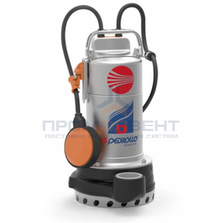 Насос дренажный Pedrollo D 10-N - 0,75 кВт (3x400 В, Qmax 300 л/мин, Hmax 15,5 м, кабель 5 м)