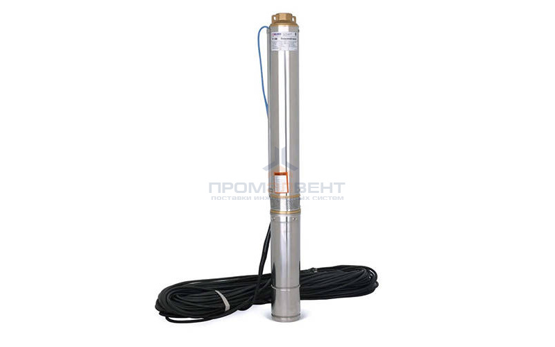 Насос скважинный Belamos 3TF-120/4 - 1,61 кВт (однофазный, Qmax 66 л/мин, Hmax 120 м, кабель 80м)