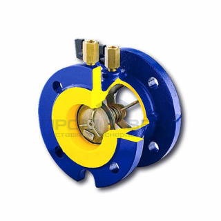 Клапан обратный дисковый Zetkama 408 A - Ду65 (ф/ф, PN16, Tmax 70°C, исполнение №53)