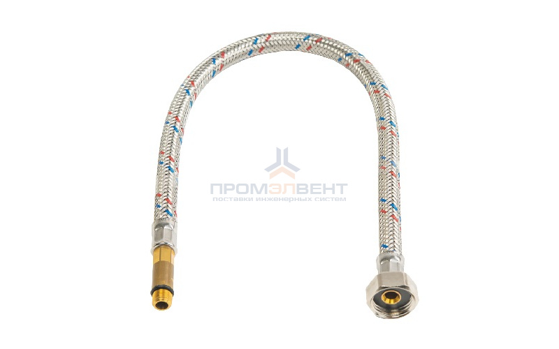 Подводка под смеситель гибкая STOUT (Смеситель/Гайка) - M10(35мм) x 3/8