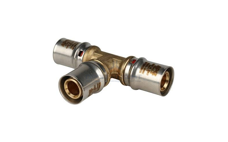 Тройник STOUT - 20 (прессовой, для металлопластиковых труб)