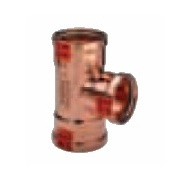 Тройник Viega d76,1х54х76,1 под пресс, Profipress XL c SC-Contur, медь