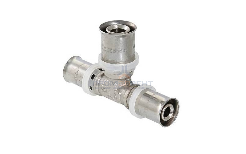 Тройник переходной VALTEC VTm.231 - 16 x 20 x 16 (прессовой, для металлопластиковых труб)