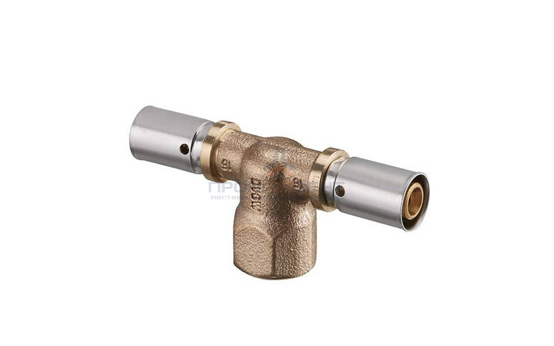 Тройник с переходом на внутреннюю резьбу Oventrop Cofit P - 32x3.0 x 1/2