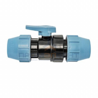 Кран шаровой UNIDELTA 1070 - 63 (винтовой, для труб ПНД)