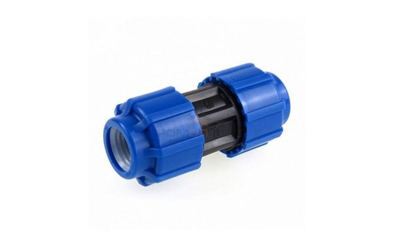 Муфта Политэк - 40 (винтовая, для труб ПНД)