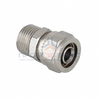 Переход на наружную резьбу VALTEC VTm.301 - 16 x 1/2" (винтовой, для металлопластиковых труб)