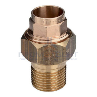 Переход на наружную резьбу разъемный Viega R4 94331G - 15 x 1/2" (для медных труб под пайку)