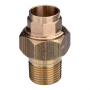 Переход на наружную резьбу разъемный Viega R4 94331G - 22 x 3/4" (для медных труб под пайку)