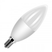Лампа светодиодная свеча FL-LED C37 7,5W 2700К 220V E14 37х108 700Лм теплый свет