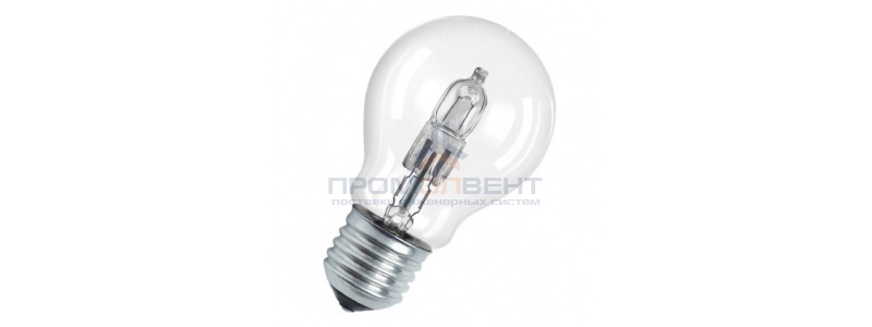 Лампа галогенная Osram Classic A 64544 PRO ES 57W (75W) 230V E27 2000h 915lm d55x96mm