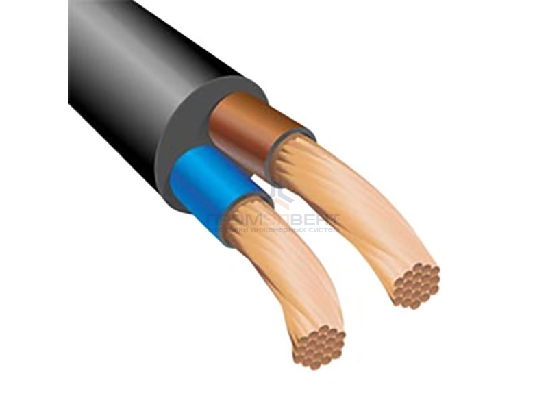 Кабель силовой КГтп 2x1,5 ГОСТ 24334-80