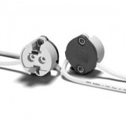 Патрон 42222 VS G12 керамика T250 провод 1.0 кв.мм