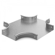 Переход крестообразный плавный 400х200х50 OSTEC