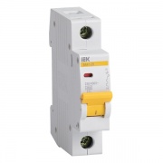 Автоматический выключатель ВА47-29 1Р 6А 4,5кА характеристика В ИЭК (автомат)