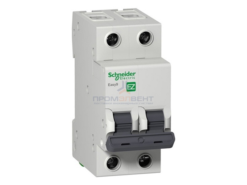 Автоматический выключатель Schneider Electric EASY 9 2П 63А B 4,5кА 230В (автомат)