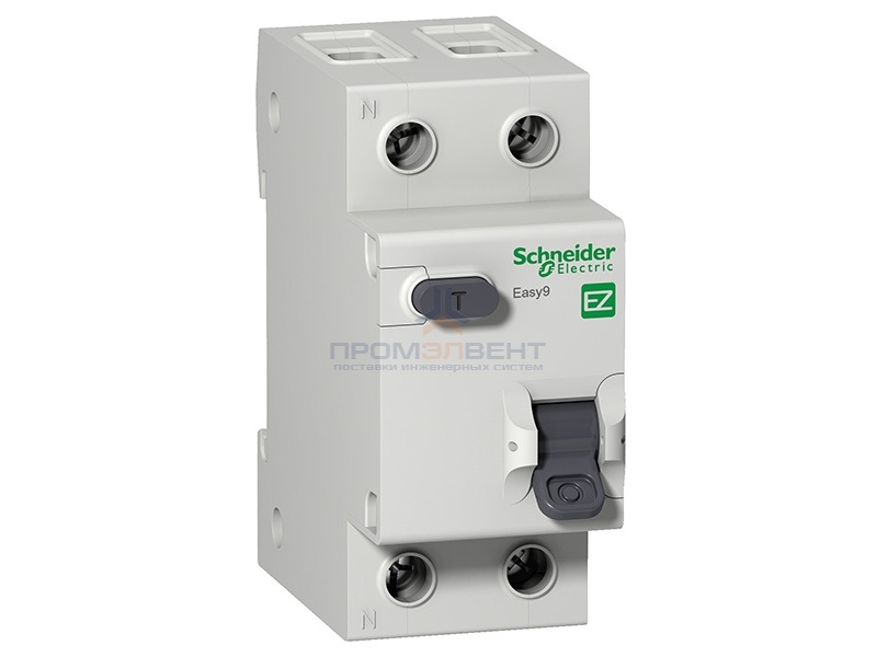 Дифференциальный автомат Schneider Electric Easy9 1П+Н 16А 30мА C AC 4,5кА