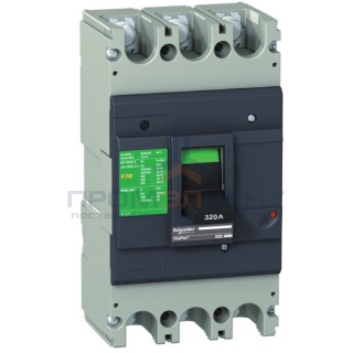 Автоматический выключатель Schneider Electric EZC400N 320A 36кА/415В 3П3Т (автомат)