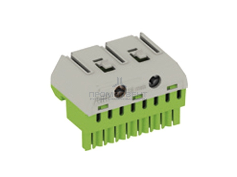 Клеммник самозажимной ABB PE 8x4+2x25мм ZK82G