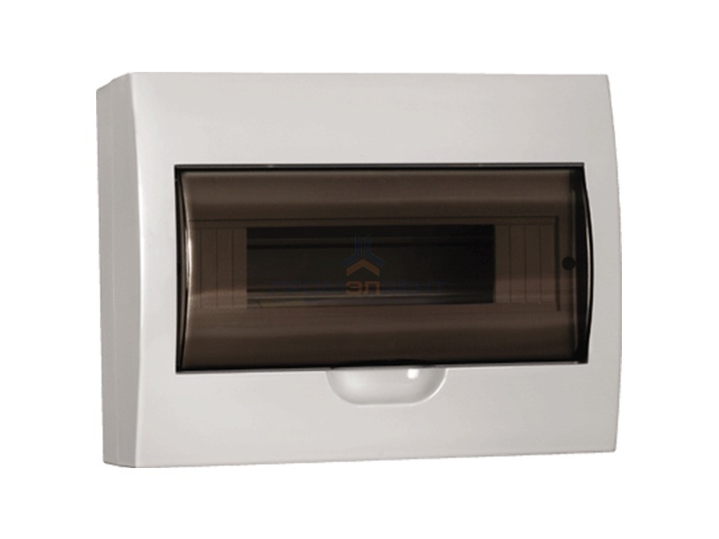 Бокс ЩРН-П-12 на 12 модулей навесной пластиковый с прозрачной дверкой IP40 ИЭК