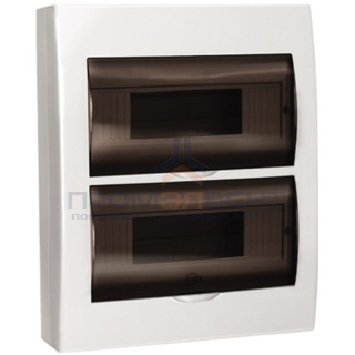 Бокс ЩРН-П-24 на 24 модуля навесной пластиковый с прозрачной дверкой IP40 ИЭК