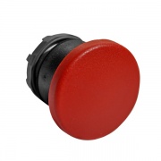 Кнопка ABB MPM1-10R ГРИБОК красная (только корпус) без фиксации 40мм